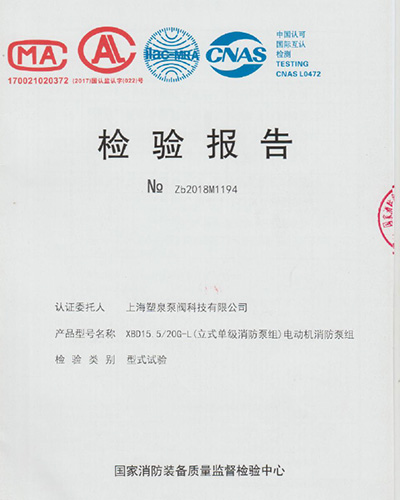 檢驗(yàn)報告